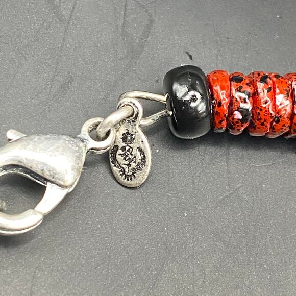 PREMIER DESIGNS Red Spice Boho Choker Statement Necklace Collar Silver Tone - Picture 7 of 7